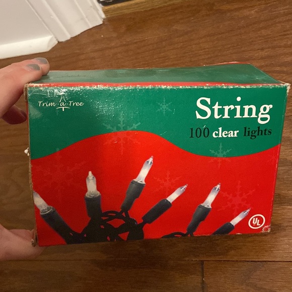 🧡 100 clear string lights - Picture 2 of 4